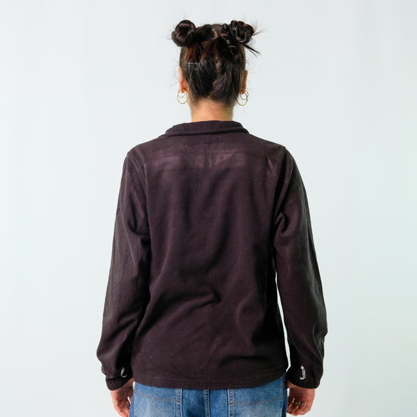 Black y2ks Camel Crown - Zip Up Fleece (M)
